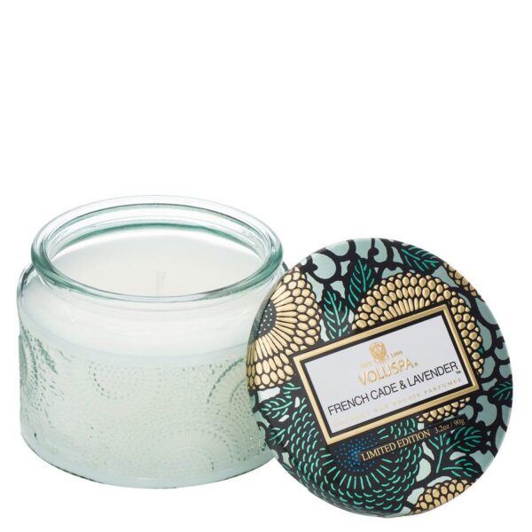 Voluspa Small Glass Jar Candle French Cade & Lavender 90g