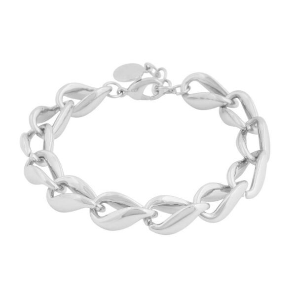 Snö Of Sweden Malibu Bracelet Plain Silver