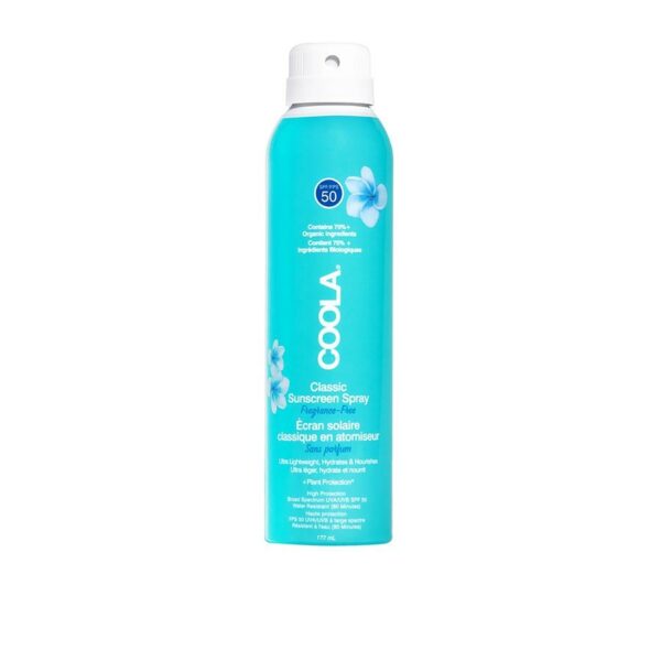 COOLA Classic Body Spray Fragrance-Free SPF 50