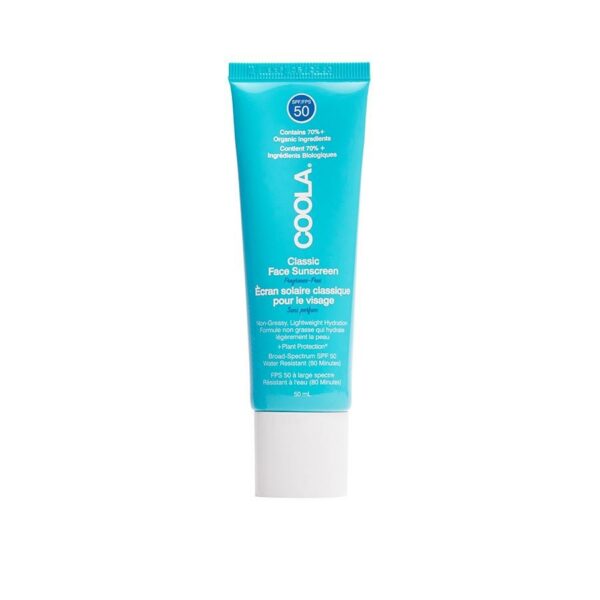 COOLA Classic Face Lotion Fragrance-Free SPF 50