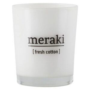 Meraki Scented Candle Fresh Cotton 60g