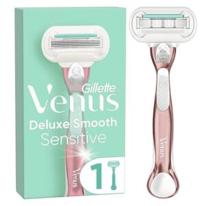 Venus Deluxe Smooth Sensitive Rose Gold Razor 1 Blade