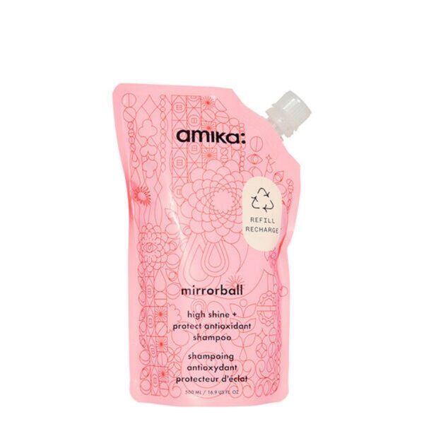 Amika Mirrorball High Shine + Protect Antioxidant Shampoo Refill