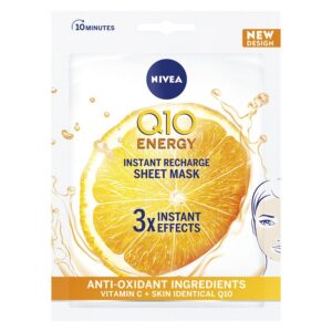 NIVEA Q10 Anti-Wrinkle+ Energy 10 Minute Sheet Mask