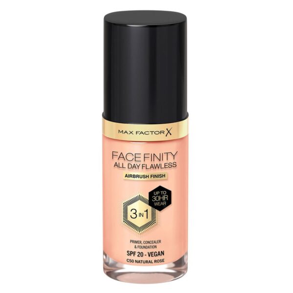 Max Factor Facefinity All Day Flawless 3-In-1 Foundation #C50 Nat