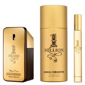 Rabanne Set 1 Million Eau De Toilette 50ml + 10ml & Deodorant 150