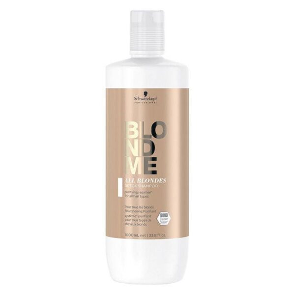 Schwarzkopf Professional BlondMe All Blondes Detox Shampoo 1000ml