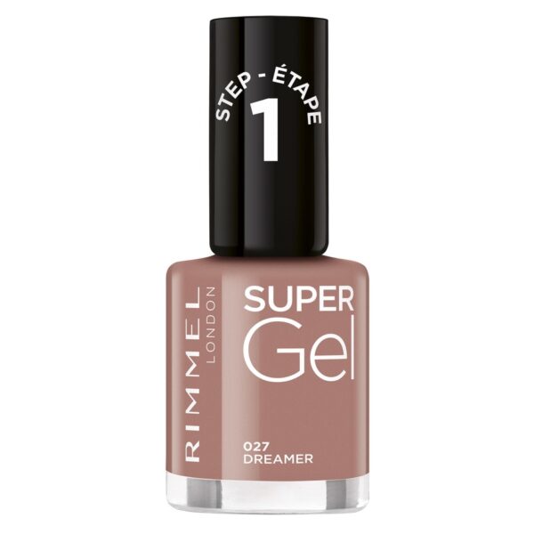 Rimmel London Super Gel Nail Polish 027 Dreamer 12ml