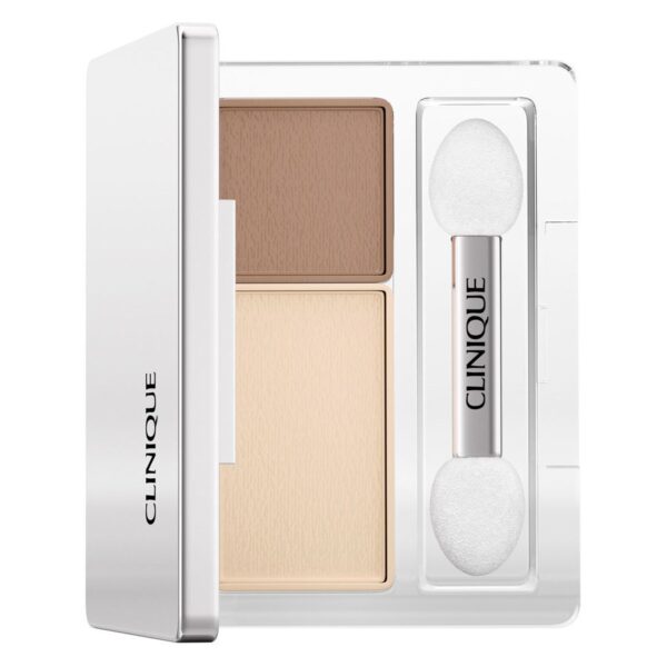 Clinique All About Shadow Duo Ivory Bisque / Bronze Satin 1.7g