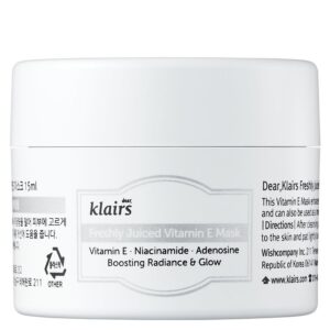 Klairs Freshly Juiced Vitamin E Mask 15ml