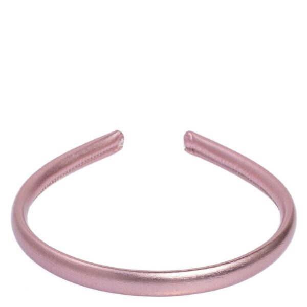 DARK Metallic Hair Band Thin Rose