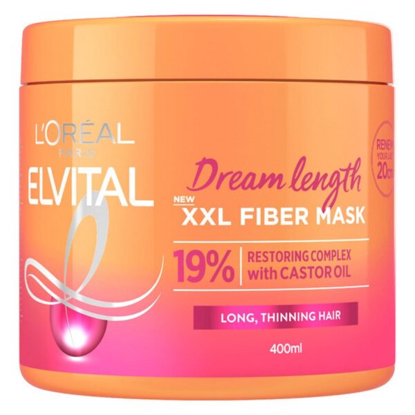 L&apos;Oréal Paris Elvital Dream Length XXL Fiber Mask 400ml