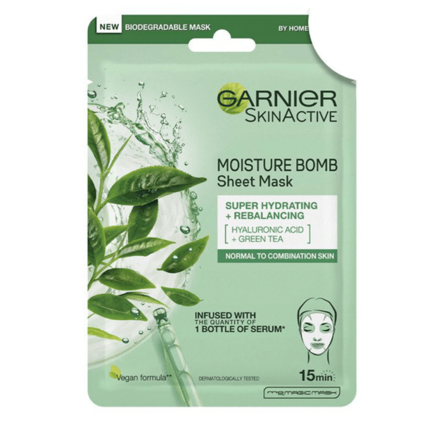 Garnier Tissue Mask Moisture Bomb Super-Hydrating Re-Balancing 28