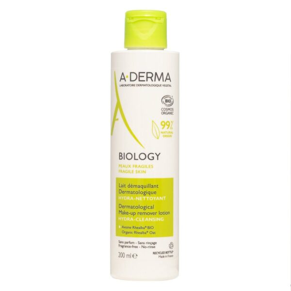 A-Derma Biology Make-Up Remover Lotion Hydra-Cleansing 200ml