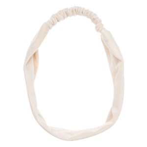 DARK Velvet Headband Vanilla