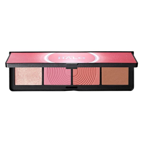 SmashBox Halo Sculpt + Glow Face Palette Pink Saturation 15