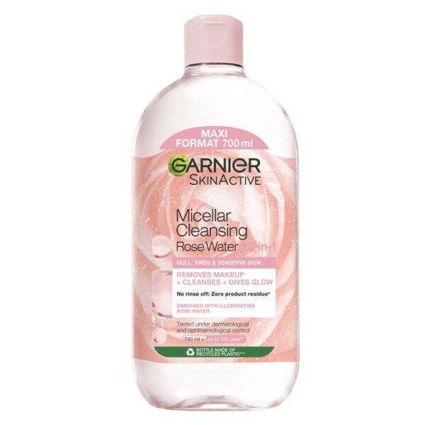 Garnier Micellar Rose Water Cleanse & Glow 700ml