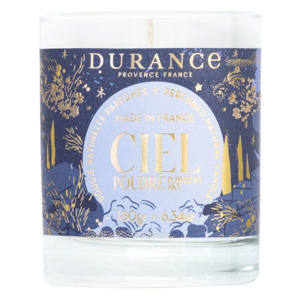 Durance Perfumed Candle Powdery Sky 180g