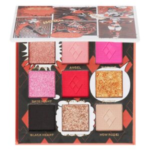 Makeup Revolution x DC Harley Quinn Rebel Heart Palette 9x1g