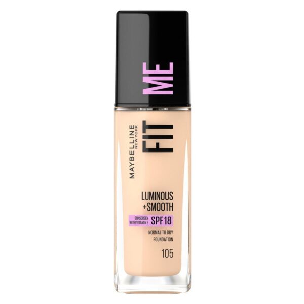 Maybelline Fit Me Liquid Foundation Natural Ivory 105 30ml