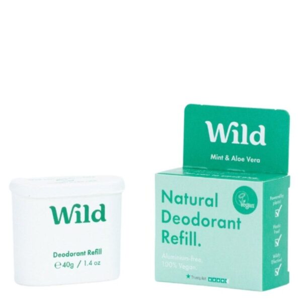 Wild Mint & Aloe Vera Deodorant Refill 40g