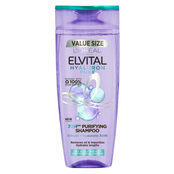 L&apos;Oréal Paris Elvital Hyaluron Pure Shampoo for Dehydrated Hair 4