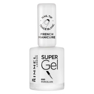 Rimmel London Super Gel Nail Polish #090 Porcelain 12ml