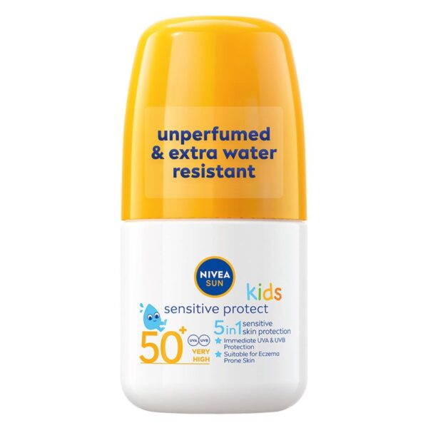 NIVEA Sun Kids Sensitive Sun Roll-On SPF50+ 50ml