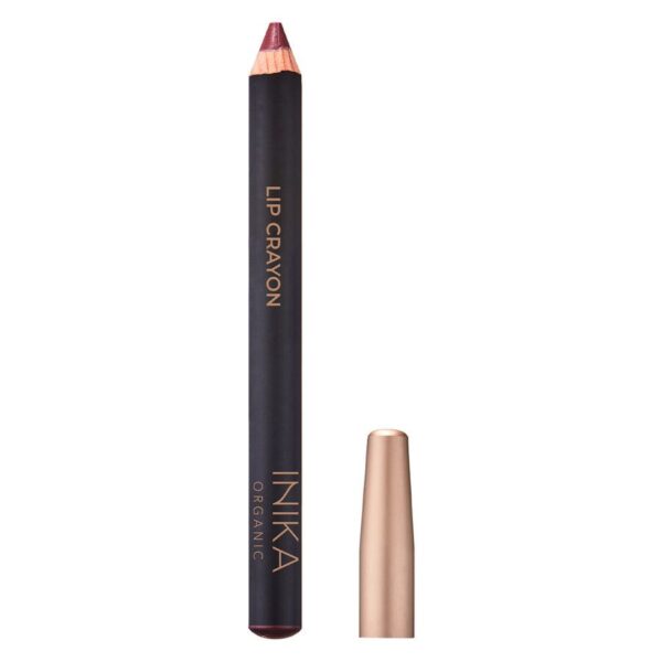 INIKA Organic Lip Crayon Deep Plum 3g