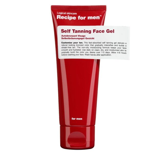 Recipe For Men Self Tanning Face Gel 75ml