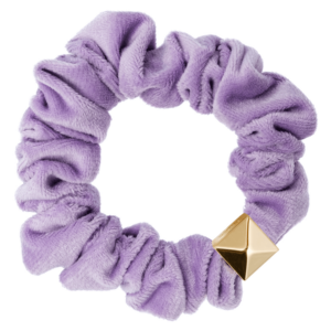 DARK Velvet Mini Scrunchie Lavendel