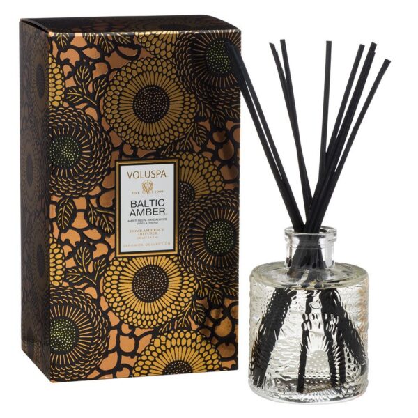 Voluspa Reed Diffuser Baltic Amber 100ml