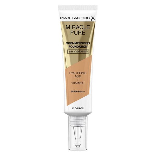 Max Factor Miracle Pure Skin-Improving Foundation 75 Golden 30ml