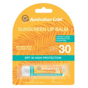 Australian Gold SPF30 Lip Balm Blister 4