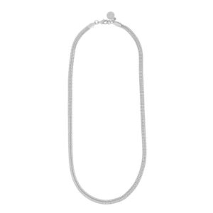 Snö Of Sweden Dublin Small Necklace Plain Silver 45cm