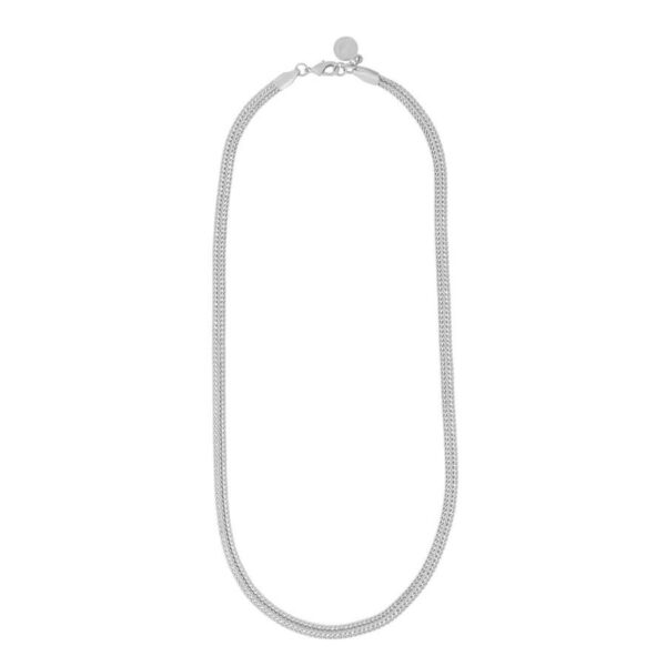 Snö Of Sweden Dublin Small Necklace Plain Silver 45cm