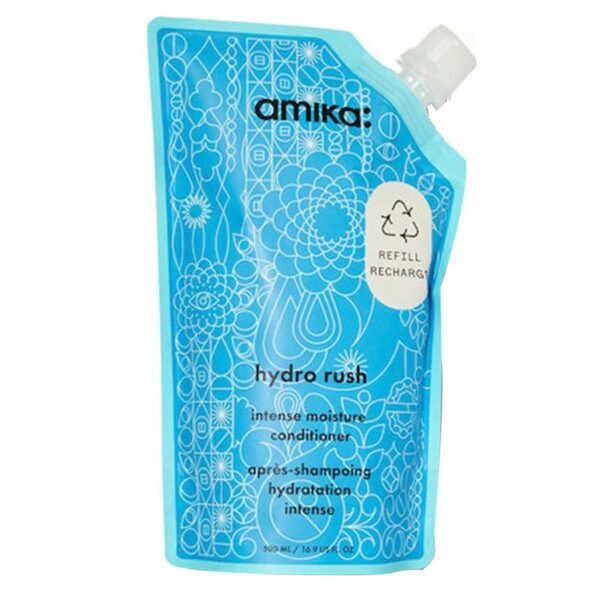 Amika Hydro Rush Intense Moisture Conditioner Refill 500ml