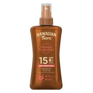 Hawaiian Tropic Protective Dry Spray Oil SPF15 200ml