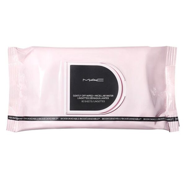 MAC Cosmetics Biodegradable Gently Off Wipes 80pcs