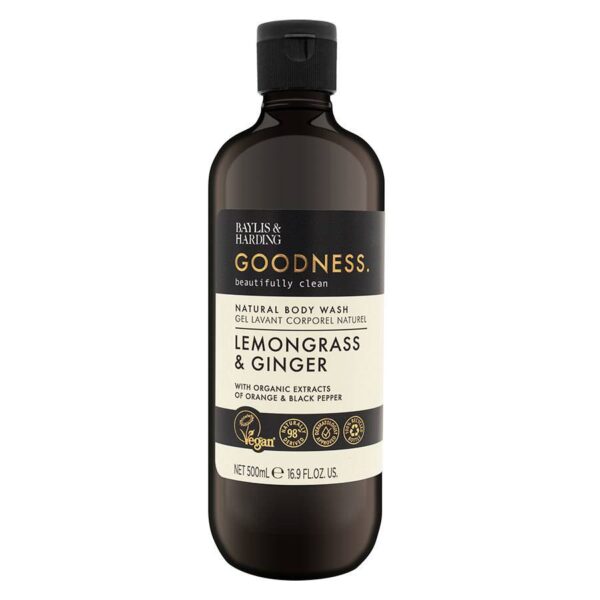 Baylis & Harding Goodness Lemongrass & Ginger Body Wash 500ml