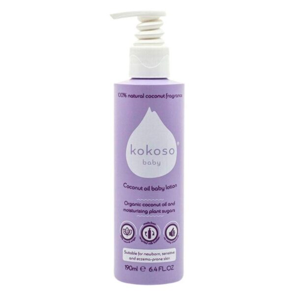 Kokoso Baby Coconut Oil Baby Lotion 190ml