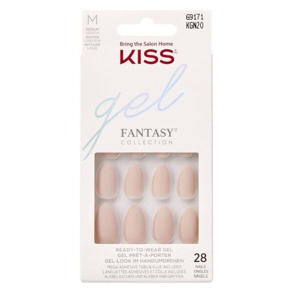 KISS Gel Nails Fantasy Wait n See 28pcs