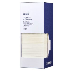 Klairs Toner Mate 2-In-1 Cotton Pad 120pcs