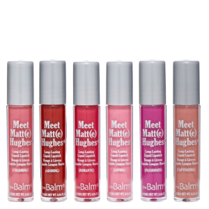 The Balm Meet Matte Hughes 6 Mini Long Lasting Liquid Lipsticks V