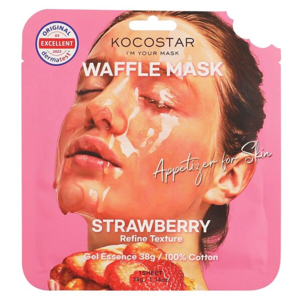 Kocostar Waffle Mask Strawberry 40g