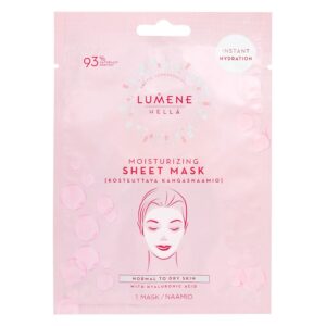 Lumene HELLÄ Moisturizing Sheet Mask 1 kpl