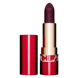 Clarins Joli Rouge Velvet 744V Soft Plum 3