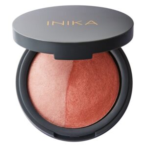 INIKA Organic Baked Blush Duo Burnt Peach 6