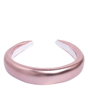 DARK Metallic Hair Band Broad Rose