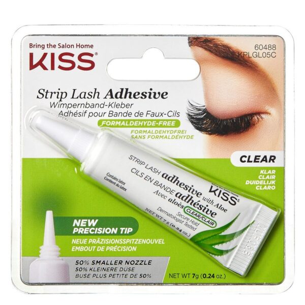 KISS Lash Glue Ever Ez Aloe Vera Adhesive Latex Clear 7g